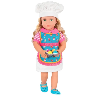 Our Generation Jenny With Storybook & Accessories 18" Posable Baking Doll 4 Our Generation Jenny With Storybook & Accessories 18" Posable Baking Doll - Image 2