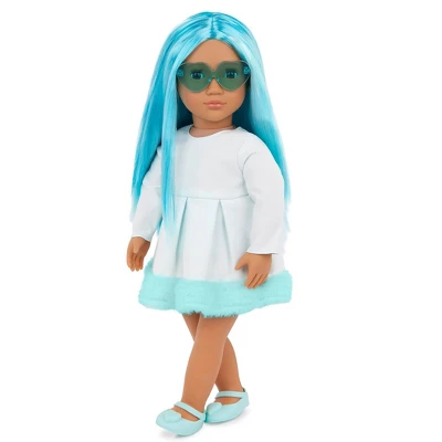 Our Generation Capri 18" Fashion Doll With Bubblegum Blue Hair 5 Our Generation Capri 18" Fashion Doll With Bubblegum Blue Hair - Image 3