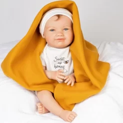 Paradise Galleries Realistic Toddler Doll - Sweet As Honey, 5-Piece Reborn Doll Gift Set With Magnetic Pacifier, 3+ -Toy Promotion GUEST 51977b9c 45a1 4170 ab98 1d2ebb4f05ff