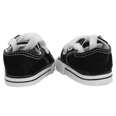 Sophia’s Canvas Sneakers For 18" Dolls, Black 5 Sophia’s Canvas Sneakers For 18" Dolls, Black - Image 3