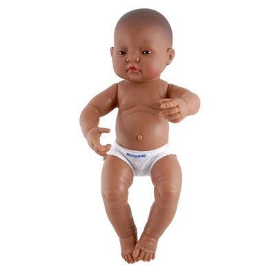 Miniland Educational Anatomically Correct Newborn Doll, 15-3/4", Boy, Brown Eyes 3 Miniland Educational Anatomically Correct Newborn Doll, 15-3/4", Boy, Brown Eyes