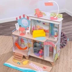 Kidkraft Ferris Wheel Fun Beach House Wooden 360-Play Dollhouse With 19 Accessories 15 Kidkraft Ferris Wheel Fun Beach House Wooden 360-Play Dollhouse With 19 Accessories -Toy Promotion GUEST 56b14ed6 0c38 46a4 b631 f32272eaad2a