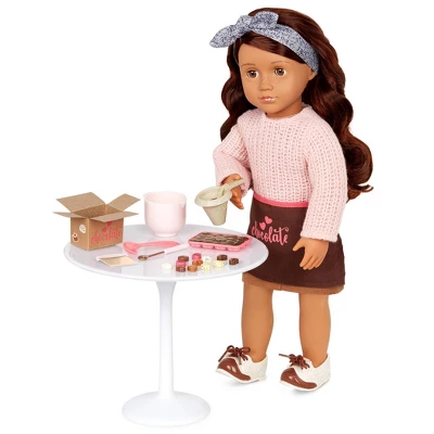 Our Generation Coco Posable 18" Baking Doll & Storybook 3 Our Generation Coco Posable 18" Baking Doll & Storybook
