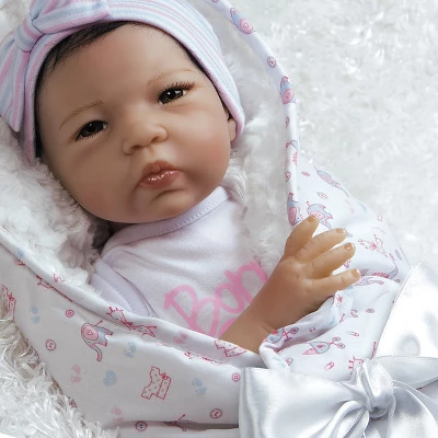 Paradise Galleries Reborn Baby Doll In Lifelike Flextouch Silicone Vinyl Baby Bundles: Spoiled, 19 Inch, 7-Piece Ensemble 8 Paradise Galleries Reborn Baby Doll In Lifelike Flextouch Silicone Vinyl Baby Bundles: Spoiled, 19 Inch, 7-Piece Ensemble - Image 6
