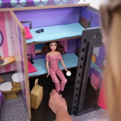 KidKraft 2-in-1 Wooden Hotel & Waterslide Dollhouse 21 KidKraft 2-in-1 Wooden Hotel & Waterslide Dollhouse -Toy Promotion GUEST 5a88a2d9 6cab 4a36 8f41 d8085043d54c