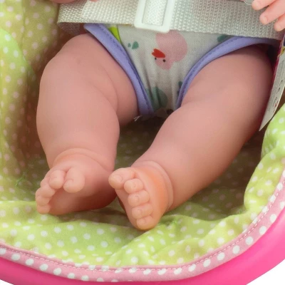 JC Toys Lots To Love 14" Baby Doll With Carrier 7 JC Toys Lots To Love 14" Baby Doll With Carrier - Image 5