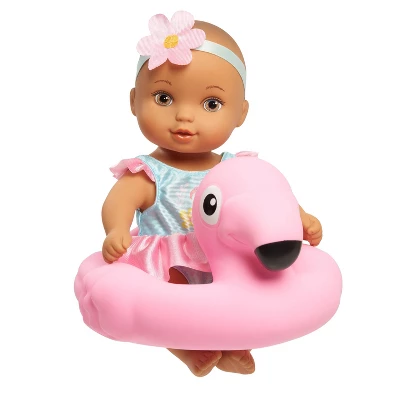 Waterbabies Bathtime Fun 9" Baby Doll - Light Brown Eyes 4 Waterbabies Bathtime Fun 9" Baby Doll - Light Brown Eyes - Image 2