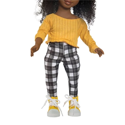 Healthy Roots Fall Plaid Outfit For Dolls 4 Healthy Roots Fall Plaid Outfit For Dolls - Image 2