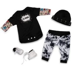 Paradise Galleries Reborn Toddler Boy Doll Lil' Rebel, 21 Inch With Black Rooted Hair And Blue Eyes, Made In GentleTouch Vinyl -Toy Promotion GUEST 60f2f872 1b5a 4e94 9520 c261acfbcfe6