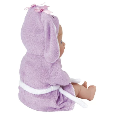Adora Baby Bath Toy Bunny, 8.5 Inch Bath Time Baby Tot Doll With QuickDri Body 5 Adora Baby Bath Toy Bunny, 8.5 Inch Bath Time Baby Tot Doll With QuickDri Body - Image 3