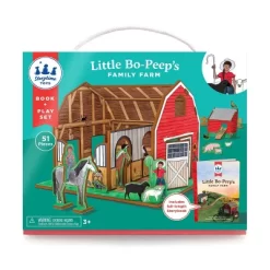Storytime Toys Little Bo-Peep's Family Farm 3D Puzzle - Book And Toy Set - 3 In 1 - Book, Build, And Play -Toy Promotion GUEST 65f8c79a a30a 46ba be43 30ea48931ed3