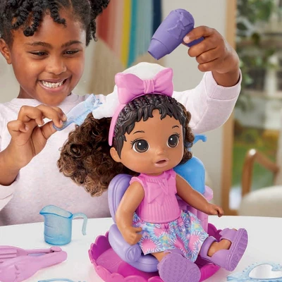 Baby Alive Sudsy Styling Baby Doll - Black Hair 7 Baby Alive Sudsy Styling Baby Doll - Black Hair - Image 5