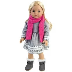 Sophia’s Doll Dress, Leggings, Hat, And Scarf Set For 18" Dolls -Toy Promotion GUEST 67a04819 6a23 43a5 8182 a1b6130c269e