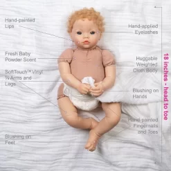 Paradise Galleries Realistic Newborn Doll - Forever Yours Golden, 7-Piece Reborn Doll Gift Set With Magnetic Pacifier 15 Paradise Galleries Realistic Newborn Doll - Forever Yours Golden, 7-Piece Reborn Doll Gift Set With Magnetic Pacifier -Toy Promotion GUEST 67bc9c8c 347d 48b6 ac61 1ebc8be357be