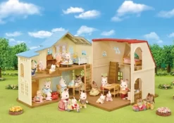 Toy Promotion 25 Calico Critters Hillcrest Home Gift Set, Dollhouse Playset With Figures, Furniture And Accessories