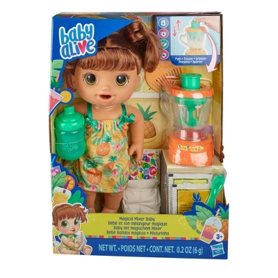 Baby Alive Magical Mixer Baby Doll - Pineapple Treat 3 Baby Alive Magical Mixer Baby Doll - Pineapple Treat