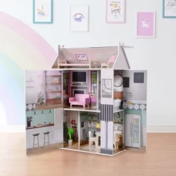 Olivia's Little World By Teamson Kids Wooden Dreamland Farmhouse Dollhouse Set -Toy Promotion GUEST 6d4732b2 fd41 4eb5 b5e2 ef2c028f9e5a