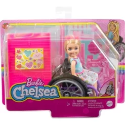 Barbie Chelsea Wheelchair Doll - Sweets Dress -Toy Promotion GUEST 6ec89dfc 0aa1 4367 bbd7 557f8b21768b