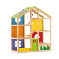 Hape Wooden All Season/4 Season 6 Tier Unfurnished Dollhouse Kids Play House For Children Ages 3 Years And Up, Multicolored 13 Hape Wooden All Season/4 Season 6 Tier Unfurnished Dollhouse Kids Play House For Children Ages 3 Years And Up, Multicolored -Toy Promotion GUEST 7103d504 7733 48c0 852a 82d1093b2485