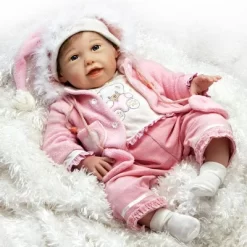 Paradise Galleries "Cuddle Bear Bella" Real Baby Doll. 21" Weighted Reborn Baby Doll With 5-Piece Baby Doll Clothes Set. Age 3+ 9 Paradise Galleries "Cuddle Bear Bella" Real Baby Doll. 21" Weighted Reborn Baby Doll With 5-Piece Baby Doll Clothes Set. Age 3+ -Toy Promotion GUEST 72fa2fe0 c944 4d98 be24 9bc6611d777c