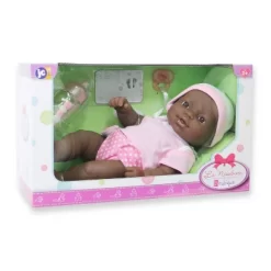 JC Toys La Newborn 12" African American All Vinyl Nursery Gift Set Doll -Toy Promotion GUEST 74c9c3a5 e796 4fff aea1 2d6bf4c34c53