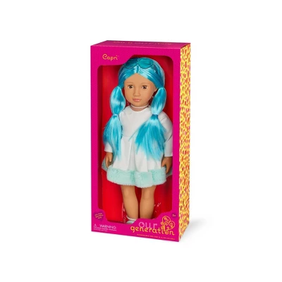 Our Generation Capri 18" Fashion Doll With Bubblegum Blue Hair 6 Our Generation Capri 18" Fashion Doll With Bubblegum Blue Hair - Image 4