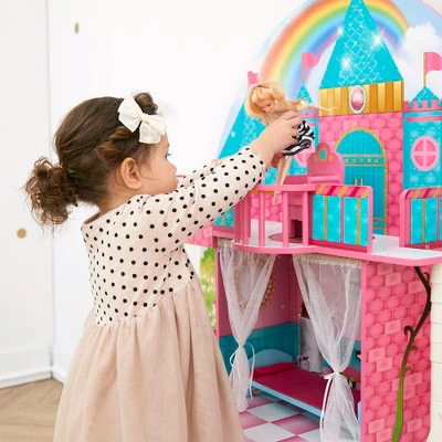 Olivia's Little World By Teamson Kids Furnished Castle Dollhouse For 12" Dolls 7 Olivia's Little World By Teamson Kids Furnished Castle Dollhouse For 12" Dolls - Image 5
