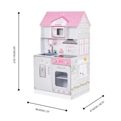Teamson Kids 'Wonderland' Children's 2 In 1 Doll House & Play Kitchen TD-12515P 16 Teamson Kids 'Wonderland' Children's 2 In 1 Doll House & Play Kitchen TD-12515P -Toy Promotion GUEST 77f42a3c 395d 4669 974a e2311645bb2e