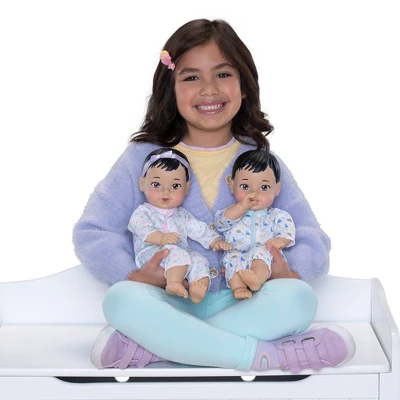 Perfectly Cute My Sweet Baby Twins 14" Baby Doll - Brown Hair 4 Perfectly Cute My Sweet Baby Twins 14" Baby Doll - Brown Hair - Image 2