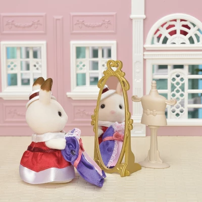 Calico Critters Town Series Boutique Fashion Set, Dollhouse Playset With Fashion Accessories 4 Calico Critters Town Series Boutique Fashion Set, Dollhouse Playset With Fashion Accessories - Image 2