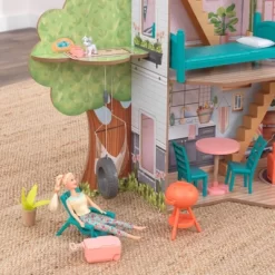 Kidkraft Backyard Cookout Wooden Dollhouse With 16 Play Furniture Accessories -Toy Promotion GUEST 7c1852ed 3aa9 484c a7da 5994a7e84e1b