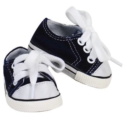 Sophia’s Canvas Sneakers For 18" Dolls, Black 3 Sophia’s Canvas Sneakers For 18" Dolls, Black