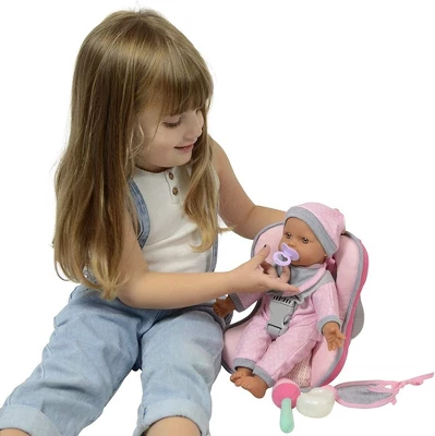 The New York Doll Collection 12 Inch Car Seat Doll Set 10 The New York Doll Collection 12 Inch Car Seat Doll Set - Image 8