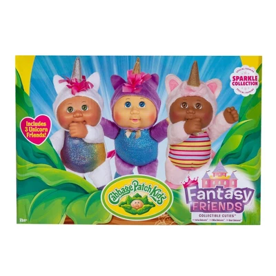 Cabbage Patch Kids 9" Fantasy Friends Cuties Baby Dolls - 3pk 4 Cabbage Patch Kids 9" Fantasy Friends Cuties Baby Dolls - 3pk - Image 2