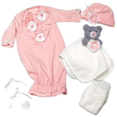 Paradise Galleries Reborn Baby Doll With Magnetic Pacifier, Buttons & Bows, 21 Inch Sleeping Girl In Softtouch Vinyl & Weighted Body, 8-Piece Gift Set 5 Paradise Galleries Reborn Baby Doll With Magnetic Pacifier, Buttons & Bows, 21 Inch Sleeping Girl In Softtouch Vinyl & Weighted Body, 8-Piece Gift Set - Image 3