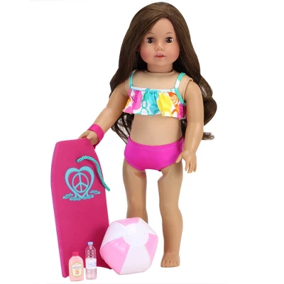 Sophia’s Bikini And Beach Accessories Set For 18" Dolls 4 Sophia’s Bikini And Beach Accessories Set For 18" Dolls - Image 2