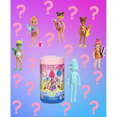 Barbie - Chelsea Color Reveal ! Color Changing Kids - Beach Go'er Doll With 6 Surprise Accessories 8 Barbie - Chelsea Color Reveal ! Color Changing Kids - Beach Go'er Doll With 6 Surprise Accessories - Image 6