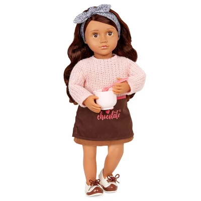 Our Generation Coco Posable 18" Baking Doll & Storybook 4 Our Generation Coco Posable 18" Baking Doll & Storybook - Image 2