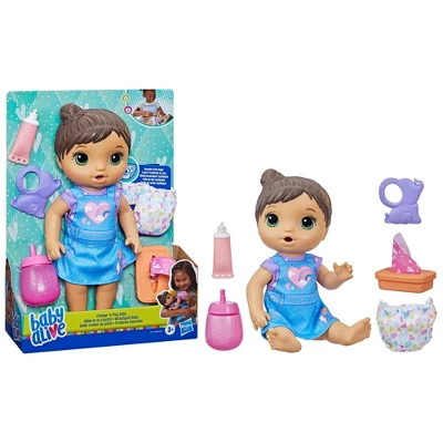Baby Alive Change 'n Play Baby Doll - Brown Hair 4 Baby Alive Change 'n Play Baby Doll - Brown Hair - Image 2
