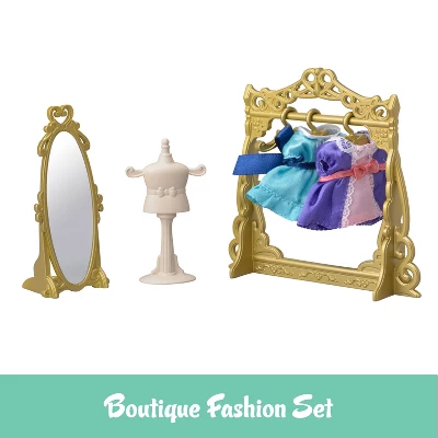 Calico Critters Town Series Grand Department Store Gift Set, Fashion Dollhouse Playset With Figure, Shops And Accessories 3 Calico Critters Town Series Grand Department Store Gift Set, Fashion Dollhouse Playset With Figure, Shops And Accessories