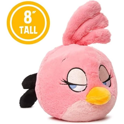 Mighty Mojo Angry Birds Collectible Plush Doll Stella Pink 8" 3 Mighty Mojo Angry Birds Collectible Plush Doll Stella Pink 8" - Image 2