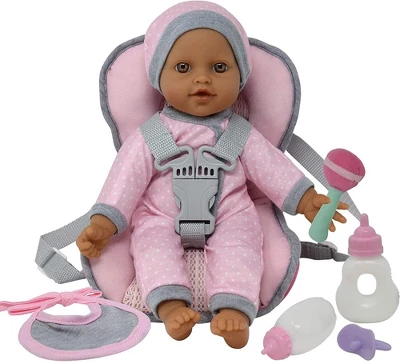 The New York Doll Collection 12 Inch Car Seat Doll Set 9 The New York Doll Collection 12 Inch Car Seat Doll Set - Image 7