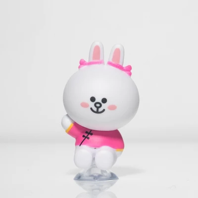 LINE FRIENDS Series Suction Cup Figure Toy Set (Mini Egg Attack) 4 LINE FRIENDS Series Suction Cup Figure Toy Set (Mini Egg Attack) - Image 2