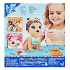 Baby Alive Lil Snacks Baby Doll - Brown Hair 12 Baby Alive Lil Snacks Baby Doll - Brown Hair -Toy Promotion GUEST 933ef443 97af 4877 8e10 a32455dd56c7