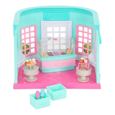 Li'l Woodzeez Scoops & Sprinkles Ice Cream Shop – 18pc Shop Playset 5 Li'l Woodzeez Scoops & Sprinkles Ice Cream Shop – 18pc Shop Playset - Image 3