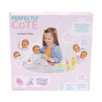 Perfectly Cute Get Better Feature Baby Doll - Brown Hair/Brown Eyes 6 Perfectly Cute Get Better Feature Baby Doll - Brown Hair/Brown Eyes - Image 4