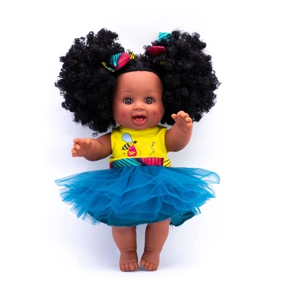 Orijin Bees Sugar Puff 12" Baby Bee Doll - Black Hair With Brown Eyes 3 Orijin Bees Sugar Puff 12" Baby Bee Doll - Black Hair With Brown Eyes