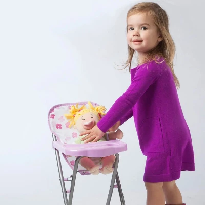 Manhattan Toy Baby Stella Blissful Blooms High Chair First Baby Doll Play Set For 15" Dolls 9 Manhattan Toy Baby Stella Blissful Blooms High Chair First Baby Doll Play Set For 15" Dolls - Image 7