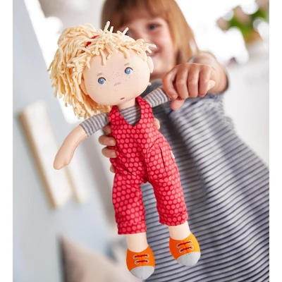 HABA Cassie 12" Machine Washable Soft Doll With Blonde Hair 6 HABA Cassie 12" Machine Washable Soft Doll With Blonde Hair - Image 4