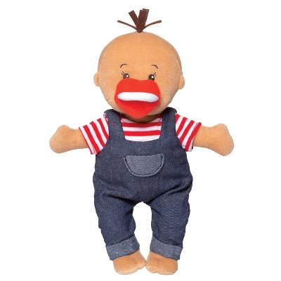 Manhattan Toy Wee Baby Stella Tiny Farmer 12" Soft Baby Doll Set. 5 Manhattan Toy Wee Baby Stella Tiny Farmer 12" Soft Baby Doll Set. - Image 3